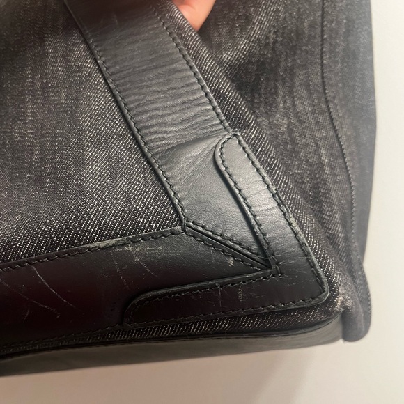 Balenciaga cabas travel tote bag - black/grey - Picture 13 of 13